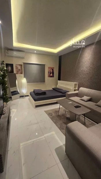 استديو مفروش للحجز في شارع الخرمة, الورود, الرياض