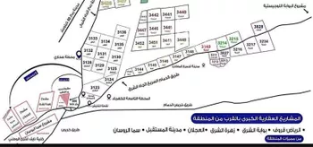 أرض للبيع في حي الرسالة, مدينة الرياض, منطقة الرياض صورة 2