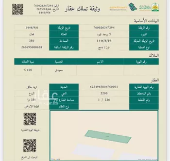 أرض للبيع في شارع 13832250, حي البدع, مدينة تربة, منطقة حائل