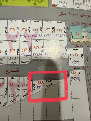 أرض للبيع في شارع الخزامى, حي الخزامى, مدينة عنيزه, منطقة القصيم