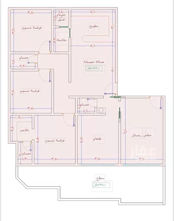 شقة للبيع في شارع الامير عبدالمجيد, حي الصواري, مدينة جدة, منطقة مكة المكرمة صورة 2