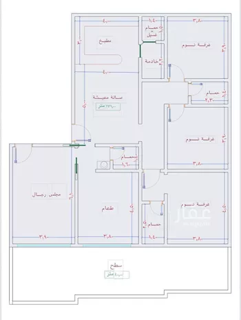 شقة للبيع في شارع الامير عبدالمجيد, حي الصواري, مدينة جدة, منطقة مكة المكرمة صورة 3