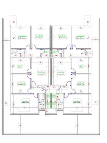 عمارة للإيجار في شارع عبدالله بن رشيدان, حي الحمراء, مدينة الرياض, منطقة الرياض