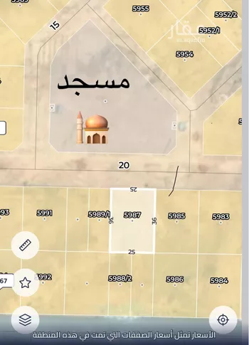 أرض للبيع في حي ضاحية نمار, مدينة الرياض, منطقة الرياض صورة 2