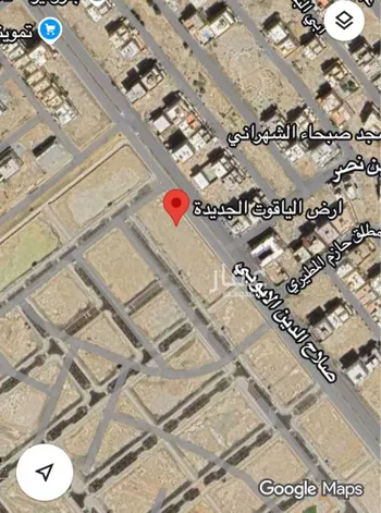 أرض للإيجار في شارع صلاح الدين الايوبي, حي الياقوت, مدينة جدة, منطقة مكة المكرمة