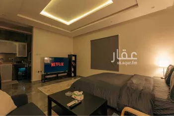 استديو مفروش للحجز في شارع وادي نوار ، حي الملقا ، الرياض ، منطقة الرياض صورة 2