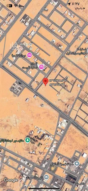 أرض للبيع في شارع 25663, حي مخطط الحفل, مدينة بقعاء, منطقة حائل