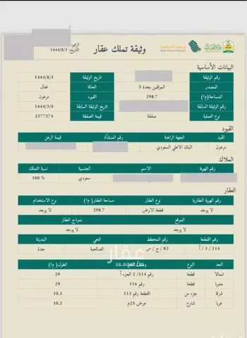 فيلا للبيع في شارع عبدالعزيز ابن محمد ابن علي, حي الصالحية, مدينة جدة, منطقة مكة المكرمة صورة 2