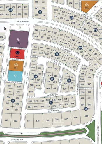 أرض للبيع في شارع 203 السيف, حي السيف, مدينة الدمام, المنطقة الشرقية