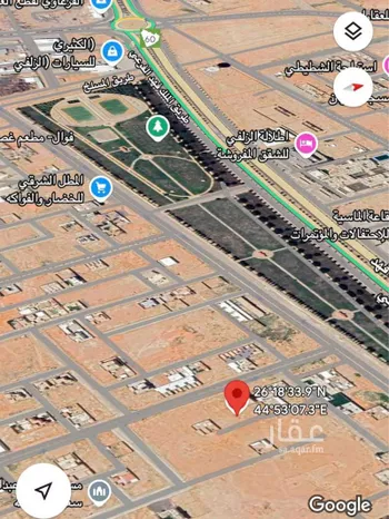 أرض للبيع في شارع شارع تميم بن ابي بكر, حي الريان, مدينة الزلفى, منطقة الرياض