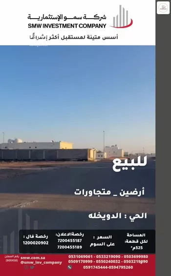 أرض للبيع في شارع عمر بن ثابت, حي الملك فهد, مدينة المدينه المنوره, منطقة المدينة المنورة صورة 5