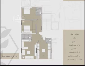 شقة للبيع في شارع انس ابن ظهير, حي النعيم, مدينة جدة, منطقة مكة المكرمة صورة 4