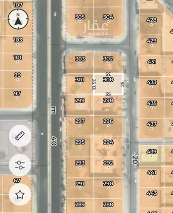 أرض للبيع في شارع النعيرية, حي الحمراء, مدينة الخبر, المنطقة الشرقية صورة 2