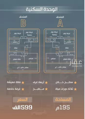 شقة للبيع في شارع نفوز قنفيذه, حي النزهة, مدينة جدة, منطقة مكة المكرمة صورة 4