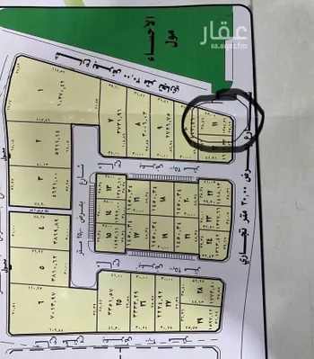 أرض للبيع في شارع فتاة ثقيف ، حي غرناطة ، الهفوف‎ ، الاحساء