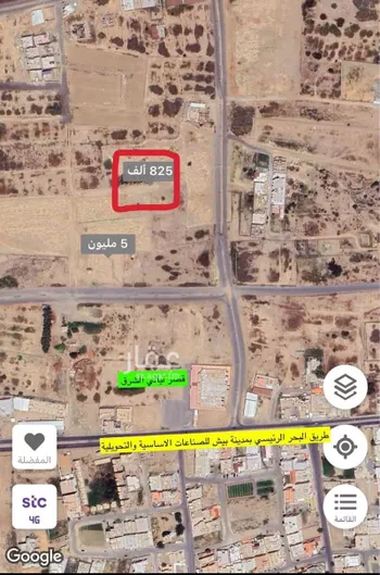 أرض للبيع في شارع عبدالرحمن ابن عبدالله السديري ، حي الخالدية ، بيش ، بيش صورة 3