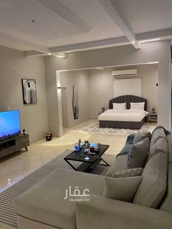 استديو مفروش للحجز في شارع عاصم ابن قيس ، حي الربوة ، جدة ، جدة
