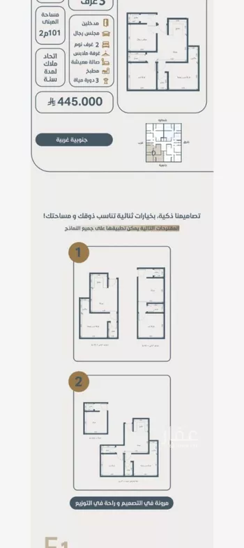 شقة للبيع في شارع ابو كبشه الانصاري, حي النعيم, مدينة جدة, منطقة مكة المكرمة صورة 3