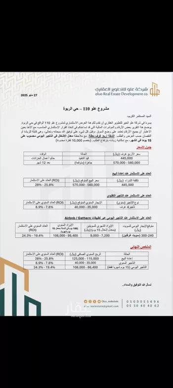 شقة للبيع في شارع خلف بن مسلمه, حي الربوة, مدينة جدة, منطقة مكة المكرمة صورة 2