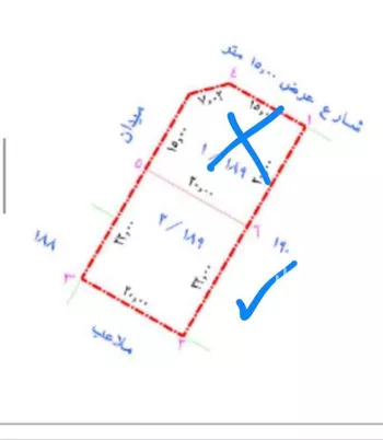 أرض للبيع في حي الواحة, مدينة عنيزه, منطقة القصيم صورة 2