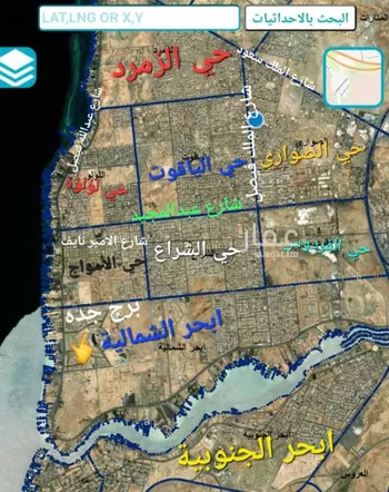 أرض للبيع في شارع عمرو بن نصر, حي الأمواج, مدينة جدة, منطقة مكة المكرمة