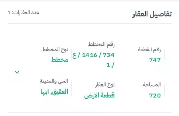 أرض للبيع في شارع 6711672, حي العقيق, مدينة ابها, منطقة عسير