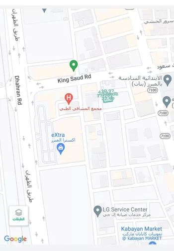 أرض للبيع في شارع أصيله, حي البستان, مدينة الاحساء, المنطقة الشرقية صورة 2