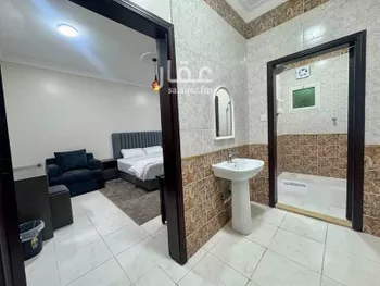 استديو مفروش للحجز في شارع رقم, حي الجنادرية, الرياض صورة 4