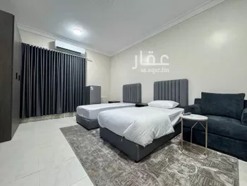 استديو مفروش للحجز في شارع رقم, حي الجنادرية, الرياض صورة 2