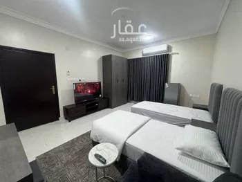 استديو مفروش للحجز في شارع رقم, حي الجنادرية, الرياض صورة 5