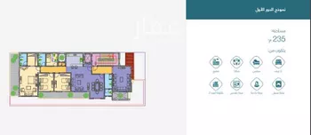 دور للإيجار في شارع رقم 309, حي الياسمين, مدينة الرياض, منطقة الرياض