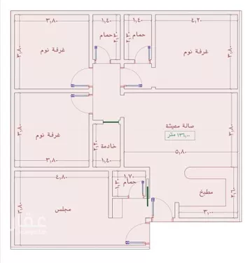 شقة للبيع في شارع السامر, حي الواحة, مدينة جدة, منطقة مكة المكرمة صورة 2