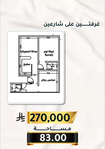 شقة للبيع في شارع الاسود, حي الثغر, مدينة جدة, منطقة مكة المكرمة