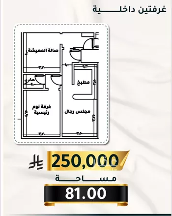 شقة للبيع في شارع الاسود, حي الثغر, مدينة جدة, منطقة مكة المكرمة صورة 3