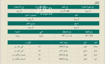 أرض للبيع في شارع الرابية 44, حي المصيف, مدينة بريده, منطقة القصيم