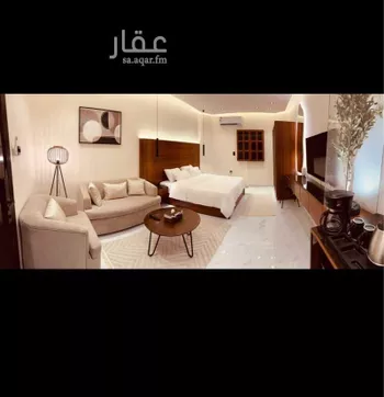 استديو مفروش للحجز في شارع حفصة بنت عمر ، حي الروضة ، الرياض ، منطقة الرياض صورة 5