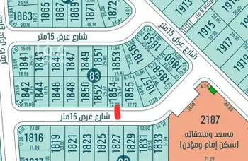 أرض للبيع في شارع شارع رقم 205, حي الجنادرية, مدينة الرياض, منطقة الرياض صورة 2