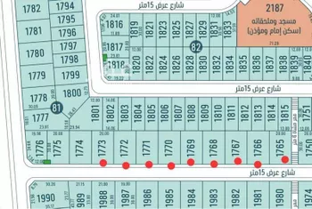 أرض للبيع في شارع شارع رقم 205, حي الجنادرية, مدينة الرياض, منطقة الرياض صورة 3