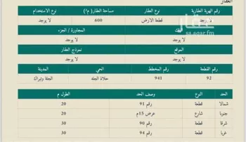 أرض للبيع في شارع العام, حي مخطط رقم 0941, مدينة الجله, منطقة الرياض