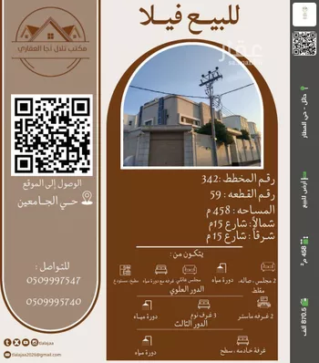 أرض للبيع في شارع ابو ايوب الانصاري, حي الجامعيين, مدينة حائل, منطقة حائل