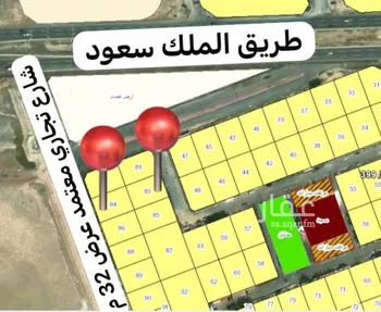 أرض للإيجار في شارع بدر عبدالعزيز العسكر, حي الصواري, مدينة جدة, منطقة مكة المكرمة