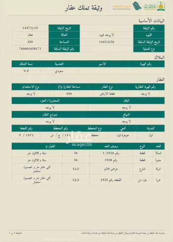 أرض للبيع في حي جوهرة ثول, مدينة ثول, منطقة مكة المكرمة