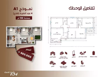 شقة للبيع في شارع ابن الرومي, حي الحمراء, مدينة جدة, منطقة مكة المكرمة