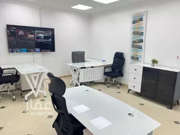 مكتب تجاري للإيجار في شارع العروبه, حي الورود, مدينة الرياض, منطقة الرياض صورة 2