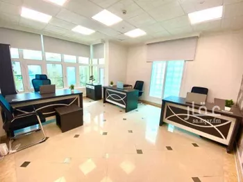 مكتب تجاري للإيجار في شارع العروبه, حي الورود, مدينة الرياض, منطقة الرياض صورة 2