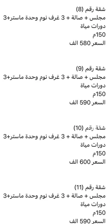 شقة للبيع في شارع البسلم, حي الشعلة, مدينة الدمام, المنطقة الشرقية صورة 5