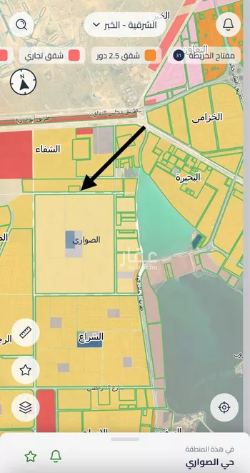 أرض للبيع في حي الشفاء, مدينة الخبر, المنطقة الشرقية صورة 2