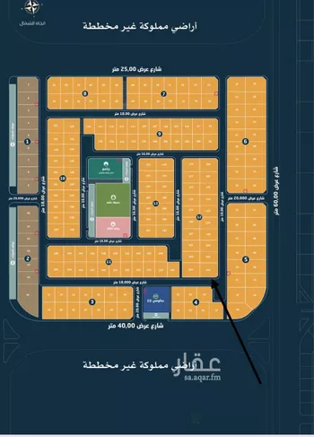 أرض للبيع في شارع محمد بن سرين, حي الأمواج, مدينة الخبر, المنطقة الشرقية صورة 2