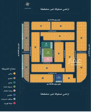 أرض للبيع في شارع النوخذة, حي الأمواج, مدينة الخبر, المنطقة الشرقية صورة 2
