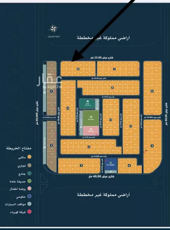 أرض للبيع في حي الأمواج, مدينة الخبر, المنطقة الشرقية صورة 3